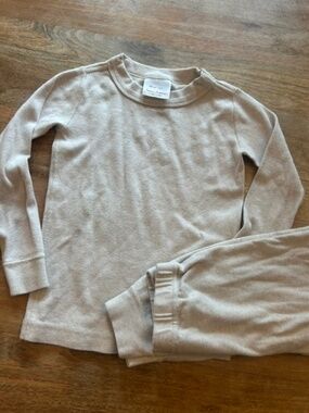 Cream Hanna Anderson Pajamas